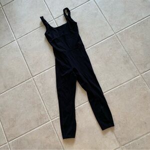 Everlane Square-neck unitard bodysuit